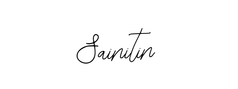 Sainitin stylish signature style. Best Handwritten Sign (Bearetta-2O07w) for my name. Handwritten Signature Collection Ideas for my name Sainitin. Sainitin signature style 12 images and pictures png