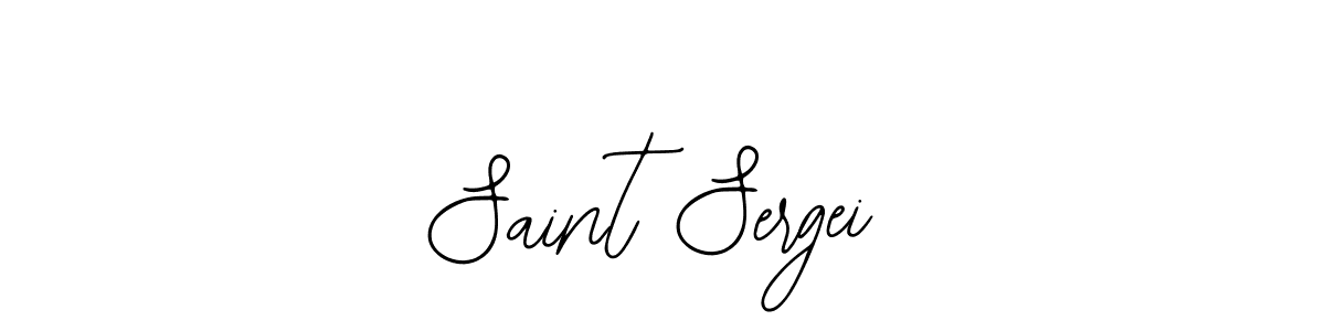 The best way (Bearetta-2O07w) to make a short signature is to pick only two or three words in your name. The name Saint Sergei include a total of six letters. For converting this name. Saint Sergei signature style 12 images and pictures png