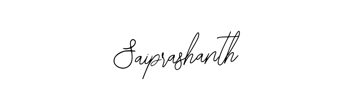 Use a signature maker to create a handwritten signature online. With this signature software, you can design (Bearetta-2O07w) your own signature for name Saiprashanth. Saiprashanth signature style 12 images and pictures png