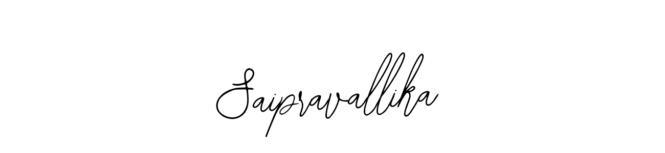 Use a signature maker to create a handwritten signature online. With this signature software, you can design (Bearetta-2O07w) your own signature for name Saipravallika. Saipravallika signature style 12 images and pictures png