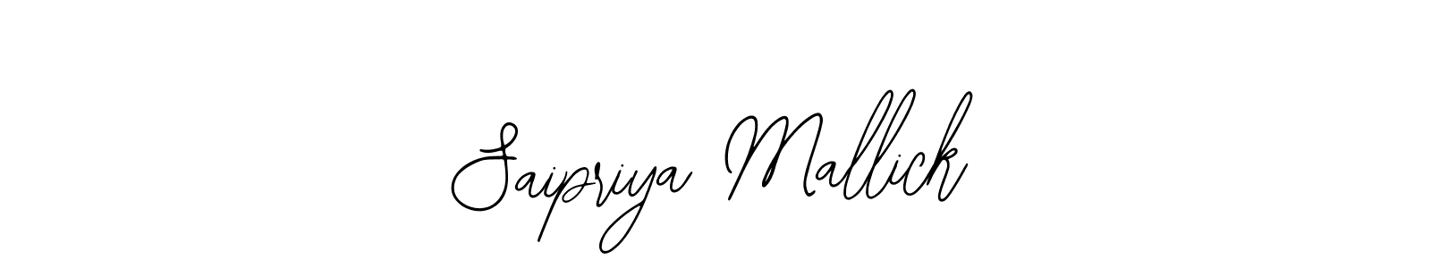 How to Draw Saipriya Mallick signature style? Bearetta-2O07w is a latest design signature styles for name Saipriya Mallick. Saipriya Mallick signature style 12 images and pictures png