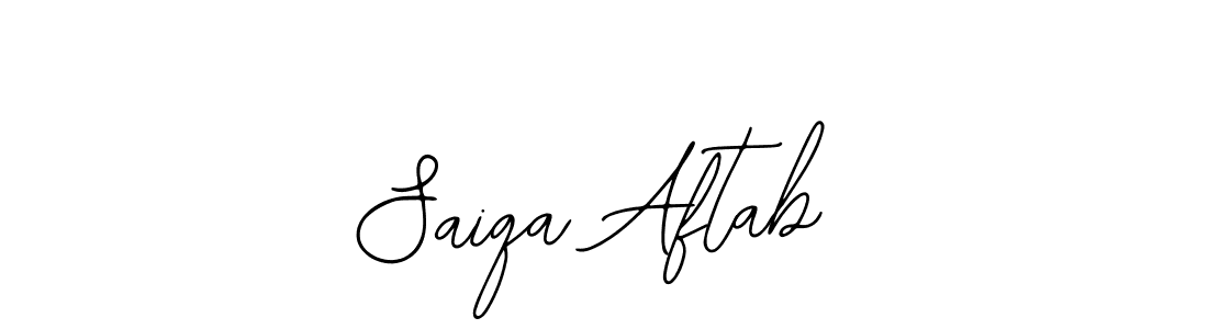 How to make Saiqa Aftab name signature. Use Bearetta-2O07w style for creating short signs online. This is the latest handwritten sign. Saiqa Aftab signature style 12 images and pictures png