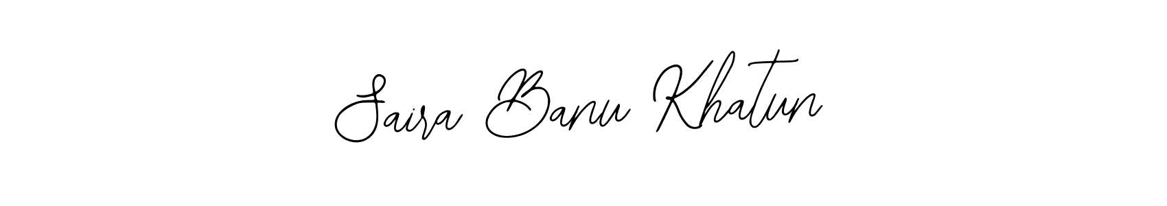 How to make Saira Banu Khatun signature? Bearetta-2O07w is a professional autograph style. Create handwritten signature for Saira Banu Khatun name. Saira Banu Khatun signature style 12 images and pictures png