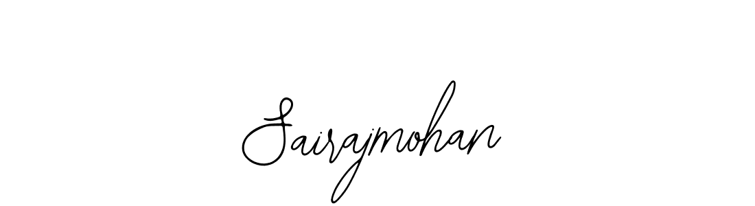 Make a beautiful signature design for name Sairajmohan. Use this online signature maker to create a handwritten signature for free. Sairajmohan signature style 12 images and pictures png
