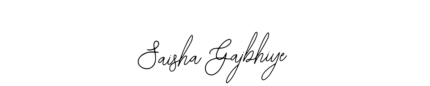 Make a short Saisha Gajbhiye signature style. Manage your documents anywhere anytime using Bearetta-2O07w. Create and add eSignatures, submit forms, share and send files easily. Saisha Gajbhiye signature style 12 images and pictures png