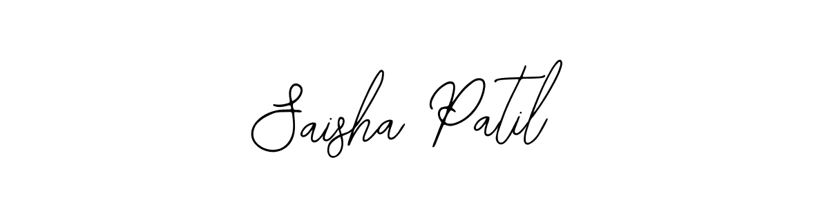 How to make Saisha Patil signature? Bearetta-2O07w is a professional autograph style. Create handwritten signature for Saisha Patil name. Saisha Patil signature style 12 images and pictures png