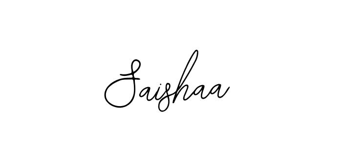 Make a beautiful signature design for name Saishaa. With this signature (Bearetta-2O07w) style, you can create a handwritten signature for free. Saishaa signature style 12 images and pictures png