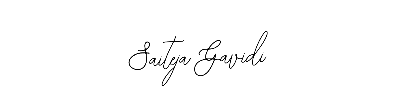 Also we have Saiteja Gavidi name is the best signature style. Create professional handwritten signature collection using Bearetta-2O07w autograph style. Saiteja Gavidi signature style 12 images and pictures png