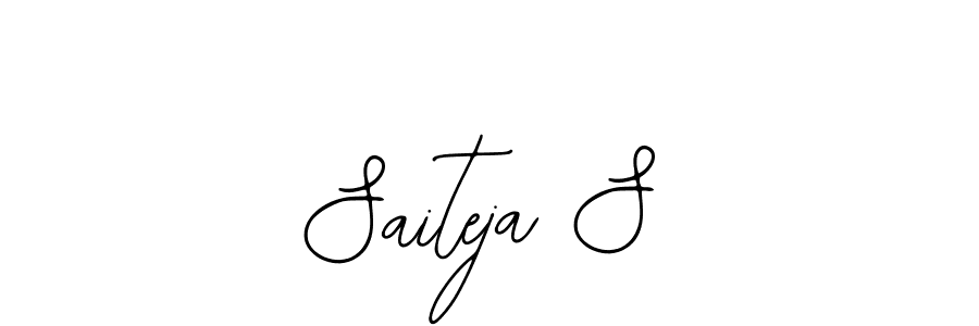 How to make Saiteja S signature? Bearetta-2O07w is a professional autograph style. Create handwritten signature for Saiteja S name. Saiteja S signature style 12 images and pictures png
