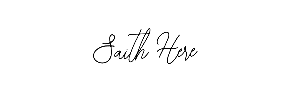 Bearetta-2O07w is a professional signature style that is perfect for those who want to add a touch of class to their signature. It is also a great choice for those who want to make their signature more unique. Get Saith Here name to fancy signature for free. Saith Here signature style 12 images and pictures png