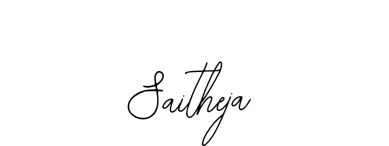 You can use this online signature creator to create a handwritten signature for the name Saitheja. This is the best online autograph maker. Saitheja signature style 12 images and pictures png
