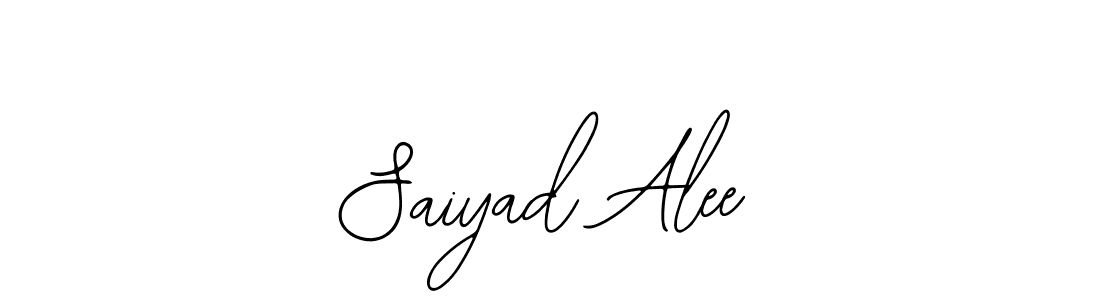 if you are searching for the best signature style for your name Saiyad Alee. so please give up your signature search. here we have designed multiple signature styles  using Bearetta-2O07w. Saiyad Alee signature style 12 images and pictures png