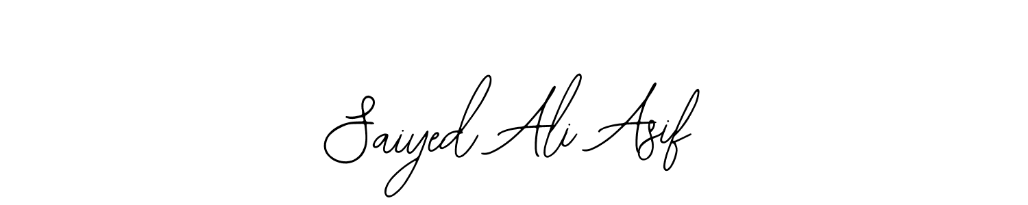 You can use this online signature creator to create a handwritten signature for the name Saiyed Ali Asif. This is the best online autograph maker. Saiyed Ali Asif signature style 12 images and pictures png