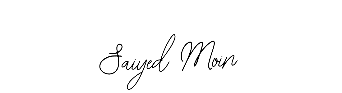 How to Draw Saiyed Moin signature style? Bearetta-2O07w is a latest design signature styles for name Saiyed Moin. Saiyed Moin signature style 12 images and pictures png