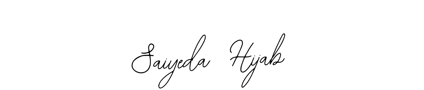 It looks lik you need a new signature style for name Saiyeda  Hijab. Design unique handwritten (Bearetta-2O07w) signature with our free signature maker in just a few clicks. Saiyeda  Hijab signature style 12 images and pictures png