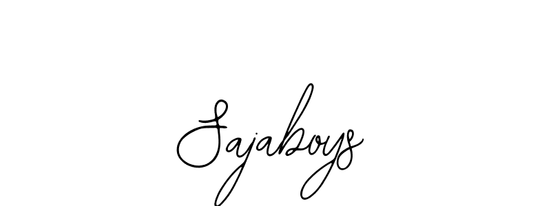 Also we have Sajaboys name is the best signature style. Create professional handwritten signature collection using Bearetta-2O07w autograph style. Sajaboys signature style 12 images and pictures png