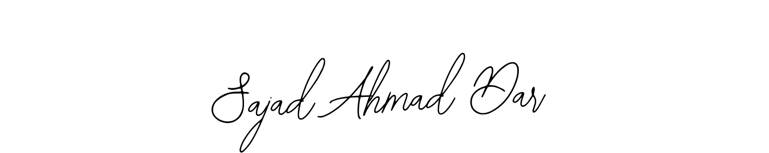 Also You can easily find your signature by using the search form. We will create Sajad Ahmad Dar name handwritten signature images for you free of cost using Bearetta-2O07w sign style. Sajad Ahmad Dar signature style 12 images and pictures png