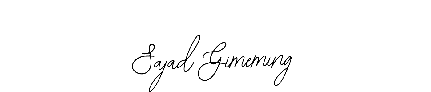 Best and Professional Signature Style for Sajad Gimeming. Bearetta-2O07w Best Signature Style Collection. Sajad Gimeming signature style 12 images and pictures png