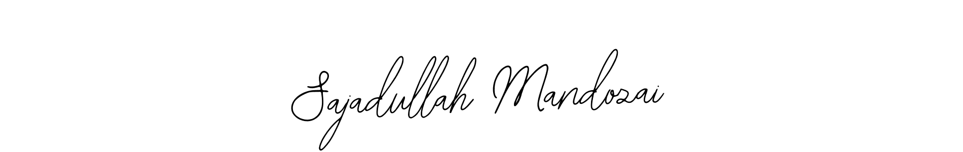 How to make Sajadullah Mandozai signature? Bearetta-2O07w is a professional autograph style. Create handwritten signature for Sajadullah Mandozai name. Sajadullah Mandozai signature style 12 images and pictures png
