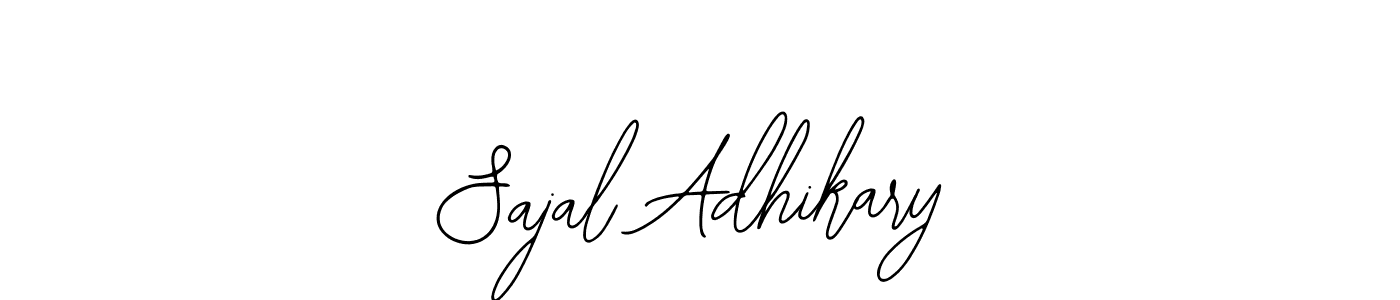 Use a signature maker to create a handwritten signature online. With this signature software, you can design (Bearetta-2O07w) your own signature for name Sajal Adhikary. Sajal Adhikary signature style 12 images and pictures png