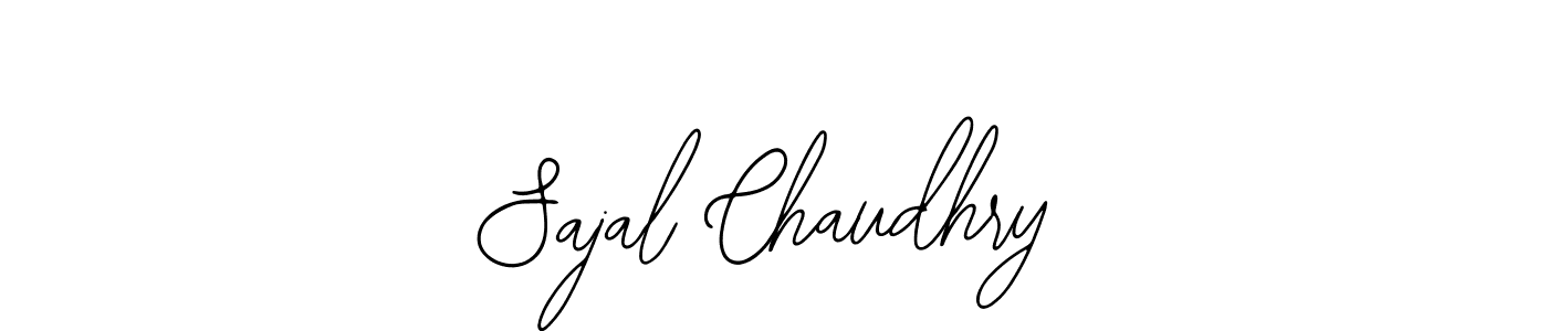 Make a beautiful signature design for name Sajal Chaudhry. Use this online signature maker to create a handwritten signature for free. Sajal Chaudhry signature style 12 images and pictures png