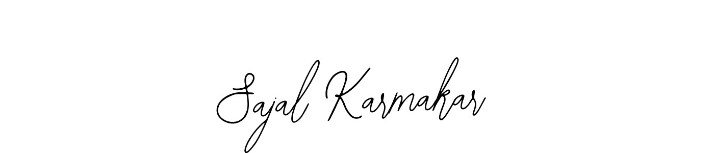 if you are searching for the best signature style for your name Sajal Karmakar. so please give up your signature search. here we have designed multiple signature styles  using Bearetta-2O07w. Sajal Karmakar signature style 12 images and pictures png