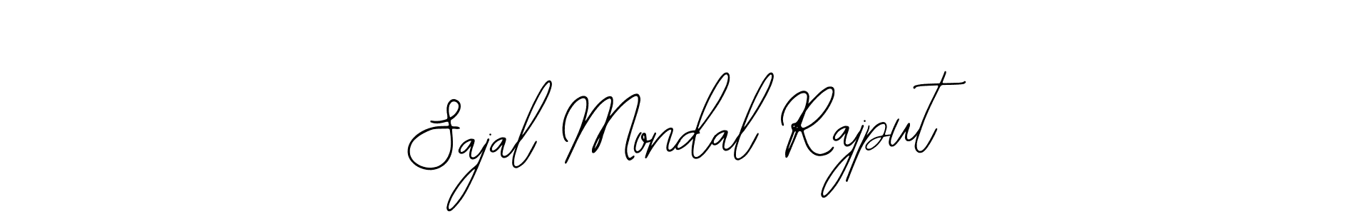 Also we have Sajal Mondal Rajput name is the best signature style. Create professional handwritten signature collection using Bearetta-2O07w autograph style. Sajal Mondal Rajput signature style 12 images and pictures png
