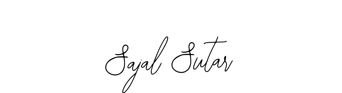 The best way (Bearetta-2O07w) to make a short signature is to pick only two or three words in your name. The name Sajal Sutar include a total of six letters. For converting this name. Sajal Sutar signature style 12 images and pictures png