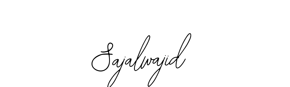 Use a signature maker to create a handwritten signature online. With this signature software, you can design (Bearetta-2O07w) your own signature for name Sajalwajid. Sajalwajid signature style 12 images and pictures png