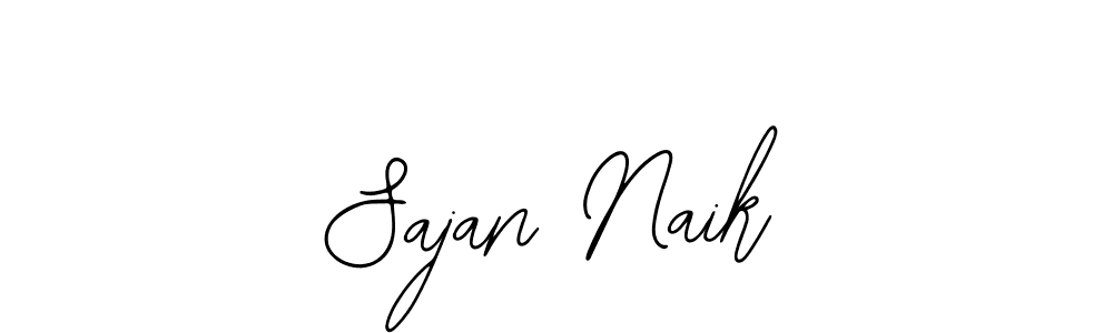 Use a signature maker to create a handwritten signature online. With this signature software, you can design (Bearetta-2O07w) your own signature for name Sajan Naik. Sajan Naik signature style 12 images and pictures png