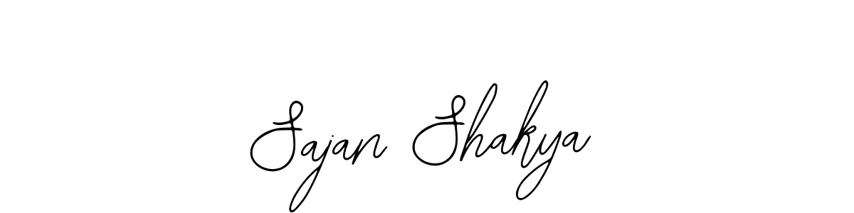 How to Draw Sajan Shakya signature style? Bearetta-2O07w is a latest design signature styles for name Sajan Shakya. Sajan Shakya signature style 12 images and pictures png