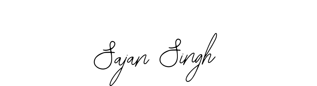 The best way (Bearetta-2O07w) to make a short signature is to pick only two or three words in your name. The name Sajan Singh include a total of six letters. For converting this name. Sajan Singh signature style 12 images and pictures png