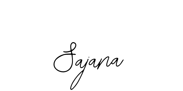 Sajana stylish signature style. Best Handwritten Sign (Bearetta-2O07w) for my name. Handwritten Signature Collection Ideas for my name Sajana. Sajana signature style 12 images and pictures png