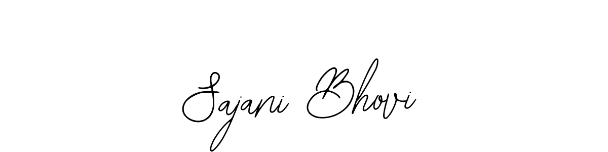 Use a signature maker to create a handwritten signature online. With this signature software, you can design (Bearetta-2O07w) your own signature for name Sajani Bhovi. Sajani Bhovi signature style 12 images and pictures png