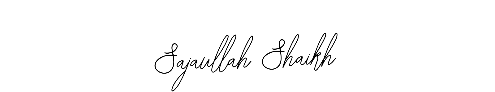 Make a beautiful signature design for name Sajaullah Shaikh. Use this online signature maker to create a handwritten signature for free. Sajaullah Shaikh signature style 12 images and pictures png