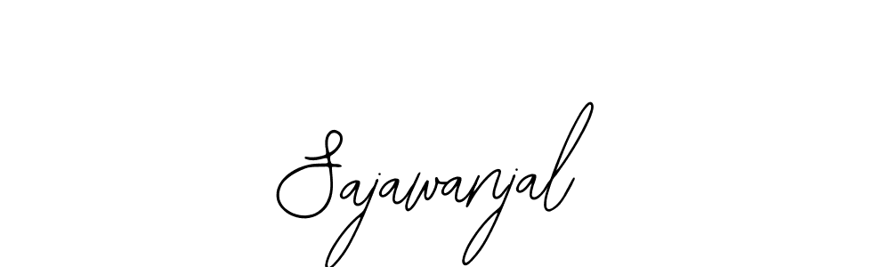 Use a signature maker to create a handwritten signature online. With this signature software, you can design (Bearetta-2O07w) your own signature for name Sajawanjal. Sajawanjal signature style 12 images and pictures png