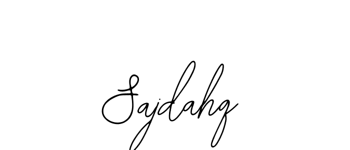 Design your own signature with our free online signature maker. With this signature software, you can create a handwritten (Bearetta-2O07w) signature for name Sajdahq. Sajdahq signature style 12 images and pictures png