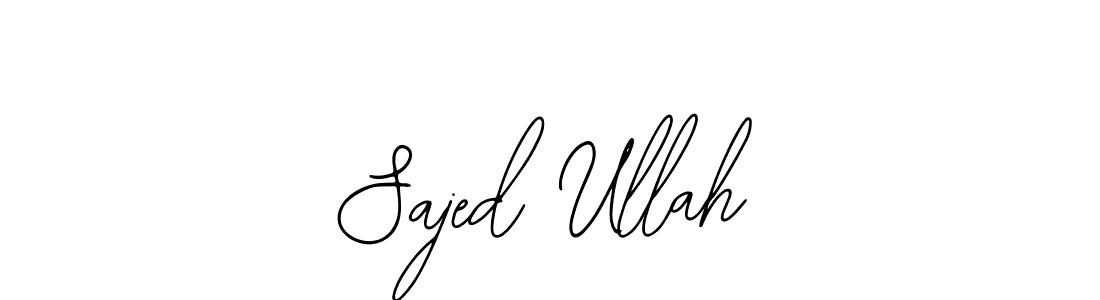 Bearetta-2O07w is a professional signature style that is perfect for those who want to add a touch of class to their signature. It is also a great choice for those who want to make their signature more unique. Get Sajed Ullah name to fancy signature for free. Sajed Ullah signature style 12 images and pictures png