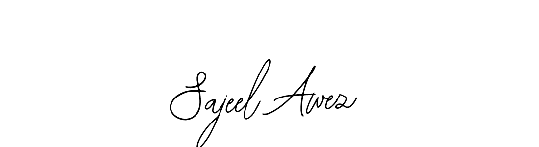 Make a beautiful signature design for name Sajeel Awez. With this signature (Bearetta-2O07w) style, you can create a handwritten signature for free. Sajeel Awez signature style 12 images and pictures png