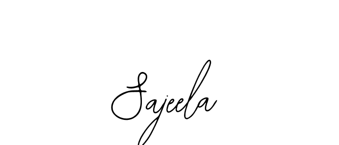 Similarly Bearetta-2O07w is the best handwritten signature design. Signature creator online .You can use it as an online autograph creator for name Sajeela. Sajeela signature style 12 images and pictures png