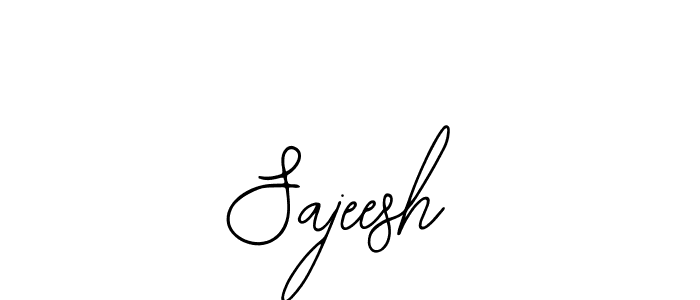 How to make Sajeesh name signature. Use Bearetta-2O07w style for creating short signs online. This is the latest handwritten sign. Sajeesh signature style 12 images and pictures png