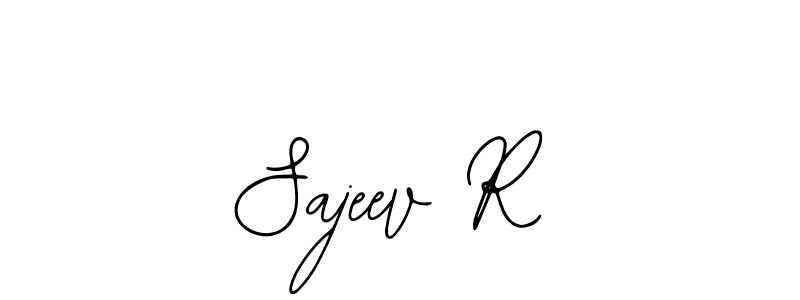 if you are searching for the best signature style for your name Sajeev R. so please give up your signature search. here we have designed multiple signature styles  using Bearetta-2O07w. Sajeev R signature style 12 images and pictures png