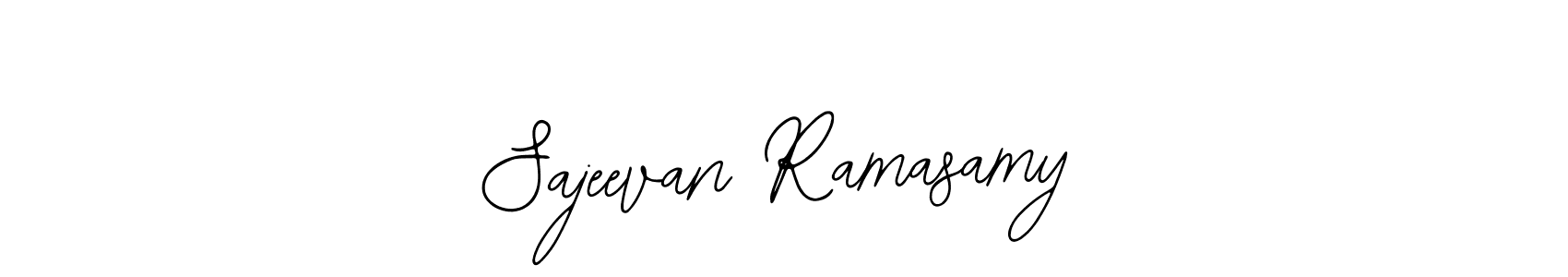 How to Draw Sajeevan Ramasamy signature style? Bearetta-2O07w is a latest design signature styles for name Sajeevan Ramasamy. Sajeevan Ramasamy signature style 12 images and pictures png