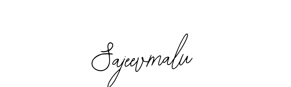 Also we have Sajeevmalu name is the best signature style. Create professional handwritten signature collection using Bearetta-2O07w autograph style. Sajeevmalu signature style 12 images and pictures png