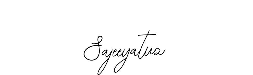 if you are searching for the best signature style for your name Sajeeyatuz. so please give up your signature search. here we have designed multiple signature styles  using Bearetta-2O07w. Sajeeyatuz signature style 12 images and pictures png