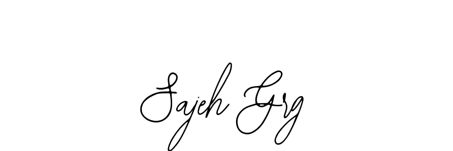 This is the best signature style for the Sajeh Grg name. Also you like these signature font (Bearetta-2O07w). Mix name signature. Sajeh Grg signature style 12 images and pictures png
