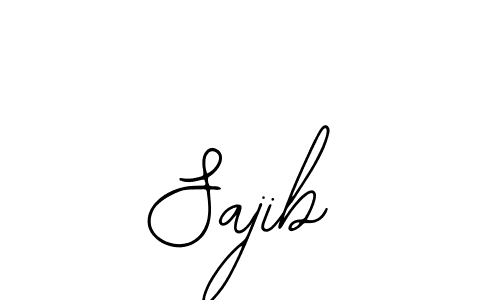 The best way (Bearetta-2O07w) to make a short signature is to pick only two or three words in your name. The name Sajib include a total of six letters. For converting this name. Sajib signature style 12 images and pictures png