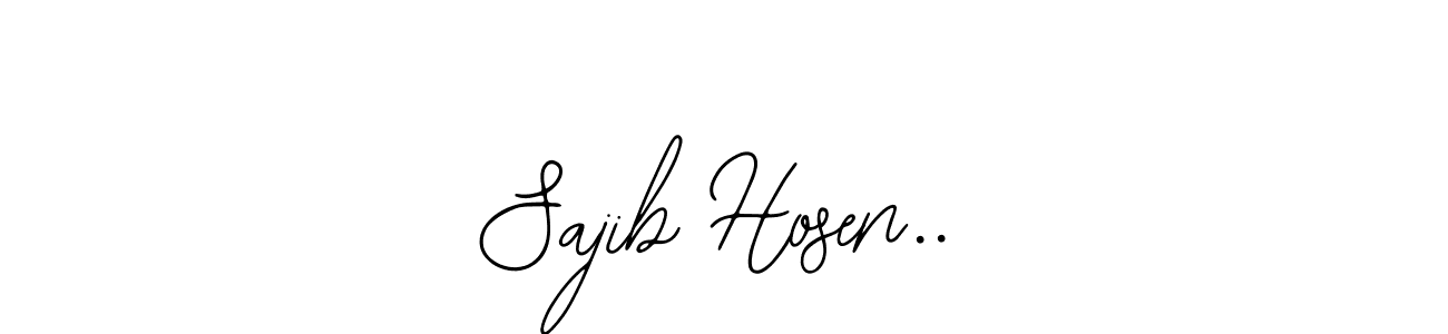 Similarly Bearetta-2O07w is the best handwritten signature design. Signature creator online .You can use it as an online autograph creator for name Sajib Hosen... Sajib Hosen.. signature style 12 images and pictures png