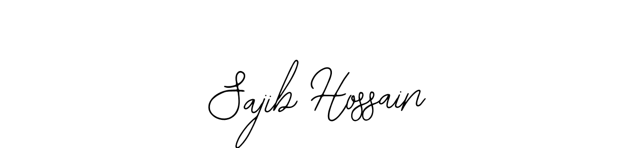 if you are searching for the best signature style for your name Sajib Hossain. so please give up your signature search. here we have designed multiple signature styles  using Bearetta-2O07w. Sajib Hossain signature style 12 images and pictures png