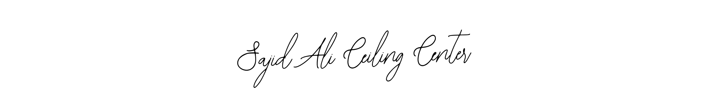 if you are searching for the best signature style for your name Sajid Ali Ceiling Center. so please give up your signature search. here we have designed multiple signature styles  using Bearetta-2O07w. Sajid Ali Ceiling Center signature style 12 images and pictures png